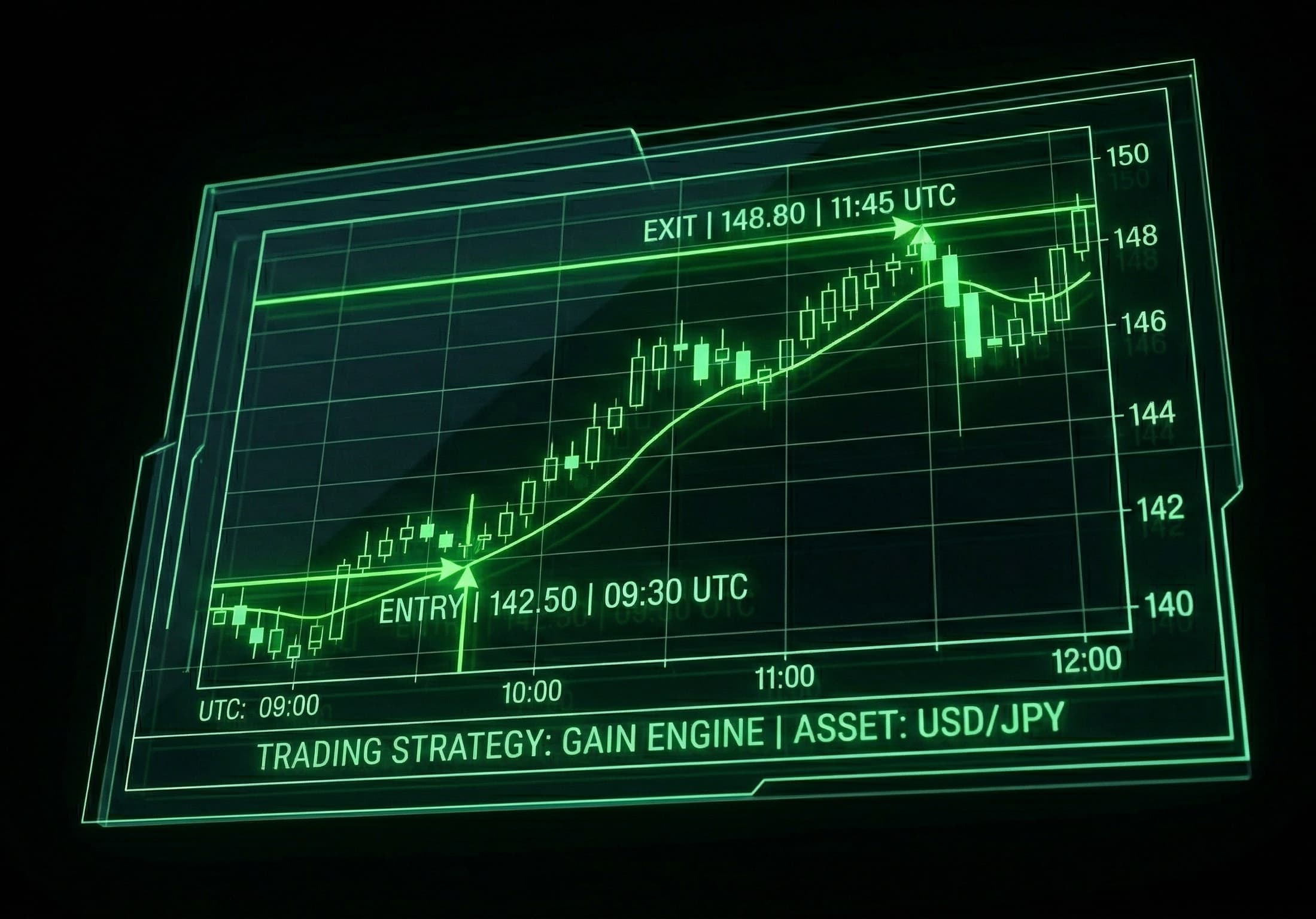 Gráfico de método de trade